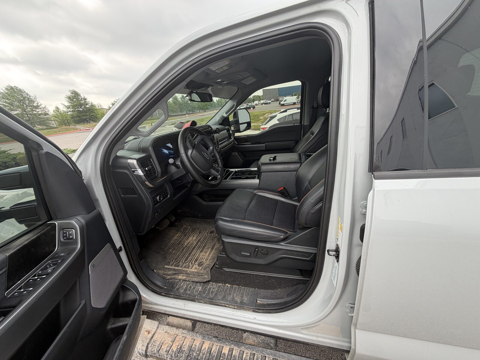 Ford F-250 before detailing