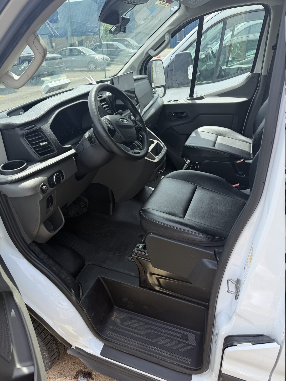 Ford Transit van after detailing