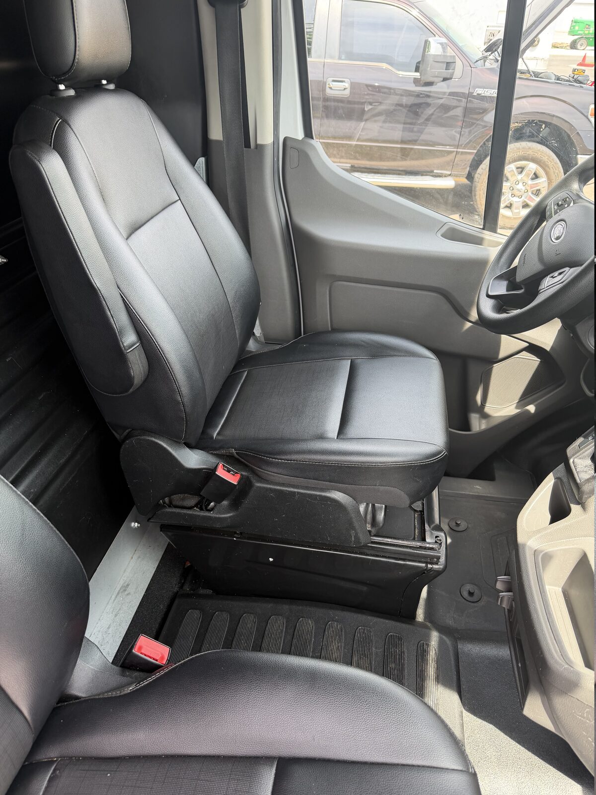 Ford Transit van after detailing