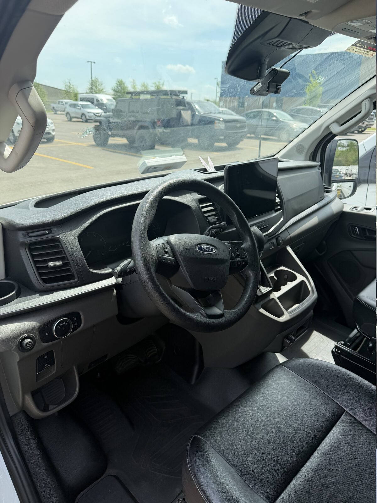 Ford Transit van after detailing
