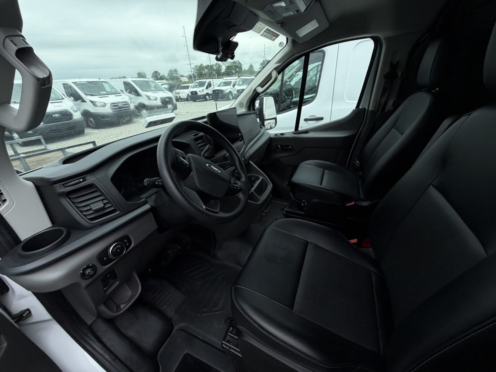 Ford Transit van after detailing