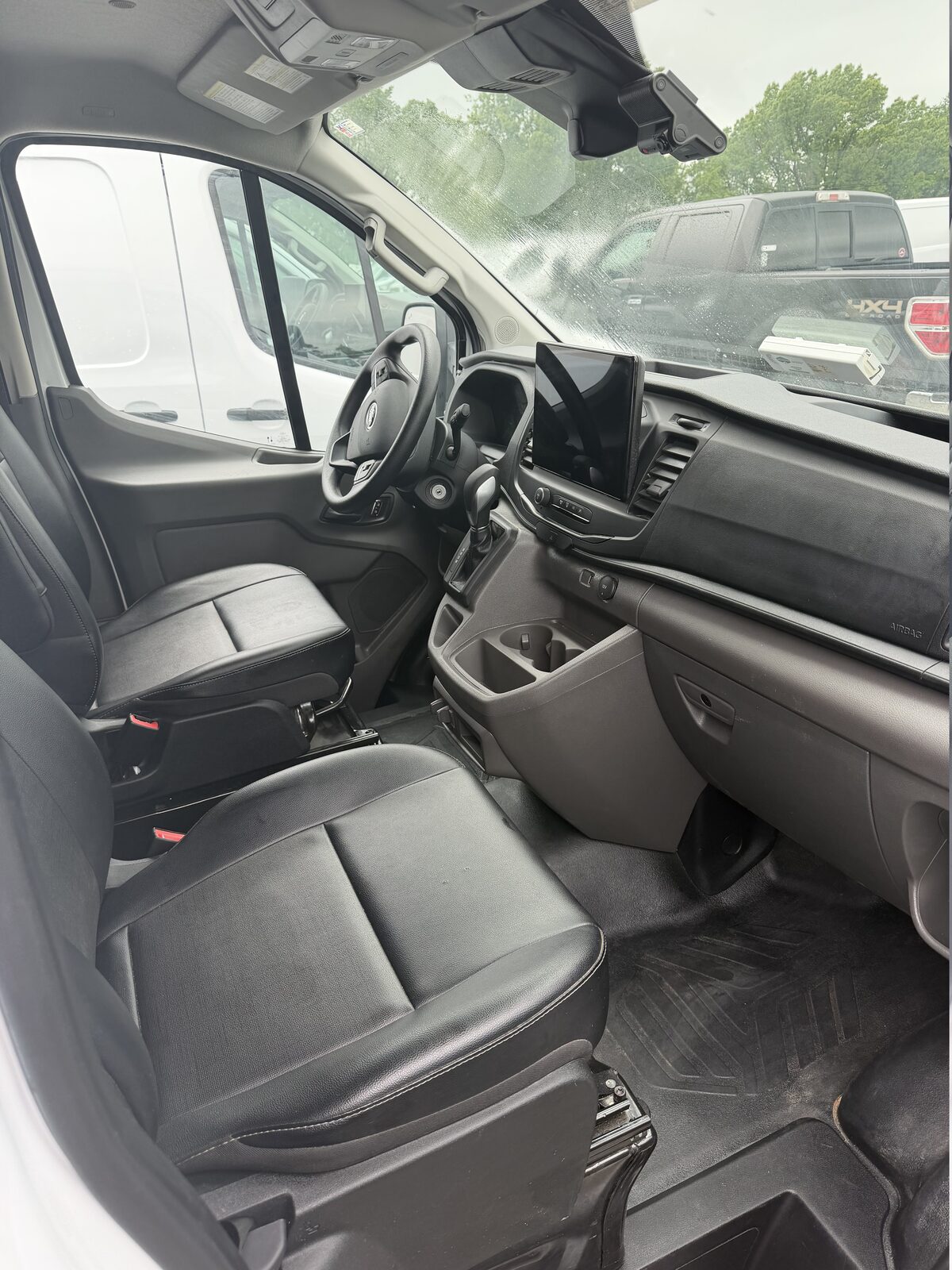 Ford Transit van after detailing